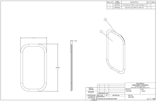 Fume Hood Access Panel