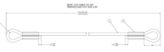 SafeAire Sash cable