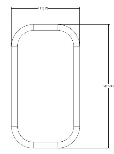 Hood access panel and gasket