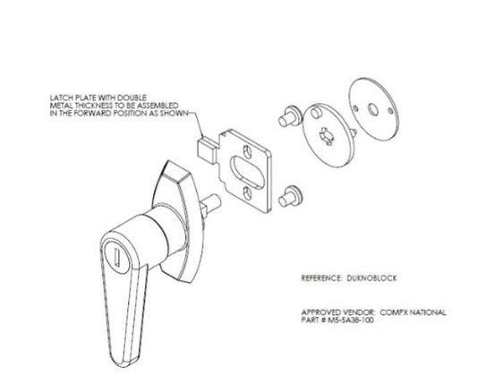 Solvent Handle with Lock